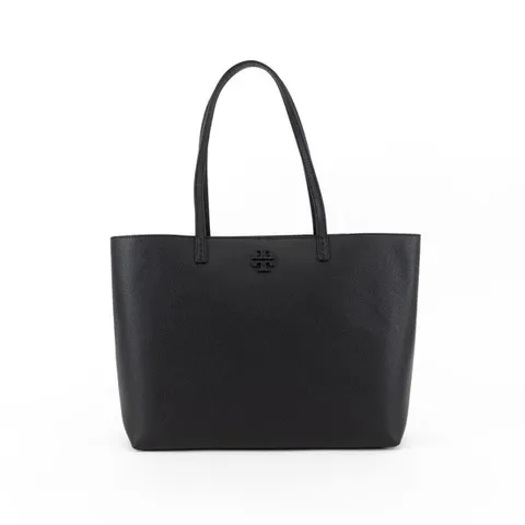 토리버치 맥그로우 레더 토트백 쇼퍼백 152221 001 BLACK