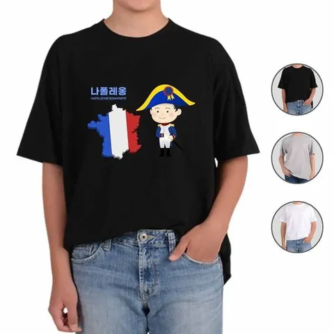 기능성 반팔티 정복자 나폴레옹 디자인 전색상