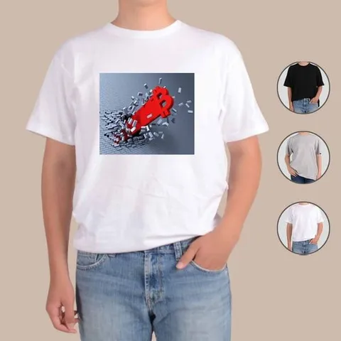 기능성 반팔티 비트코인 가상화폐  3 전색상