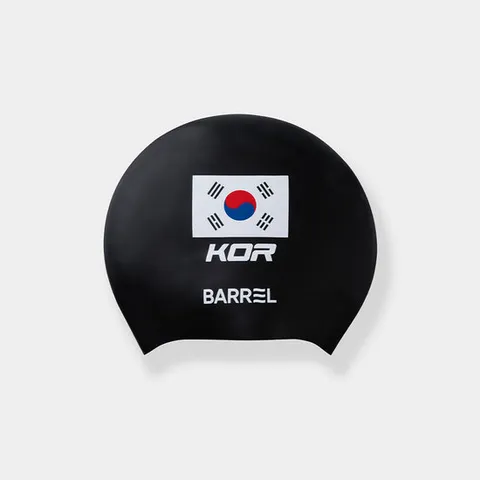 [배럴] WA 코리아 롱헤어 스윔 캡 블랙 (B4FUASC005BLK)