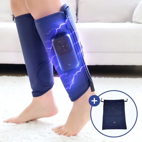 오아 레그스파 EMS 공기압 종아리 마사지기 마사지 기계 저주파 안마기 다리 혈액