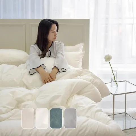 [무케] 그래이불_오가닉 침구 LK 이불+베개커버2P+패드