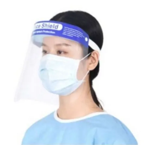 안면 보호 투명 위생 마스크 페이스 쉴드 비말 밴드