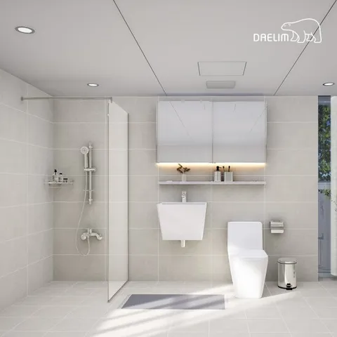 대림 바스&키친 라베이지 LED 슬라이딩장형 거실욕실 리모델링(2025년형)