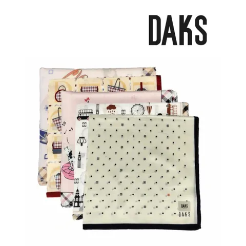 [ 롯데백화점 ][닥스(손수건)]여성 손수건 5종 택1 PC2567