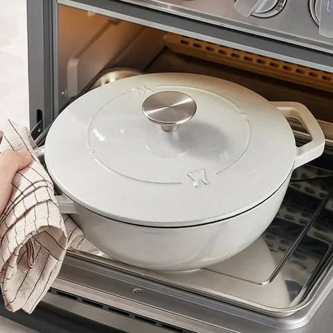 바겐슈타이거 클램 인덕션 무쇠 주물 냄비세트 2p 양수 깊은냄비