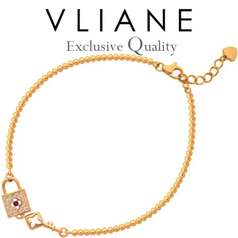 [브리앙] 18K 카데나스 켈리 루비 팔찌 (금팔찌,여자선물,명품)