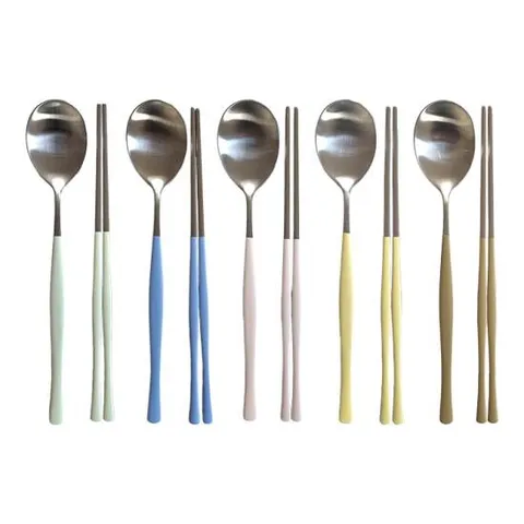 [ 롯데백화점 ][코렐]화인센스 에버 수저 5인조세트