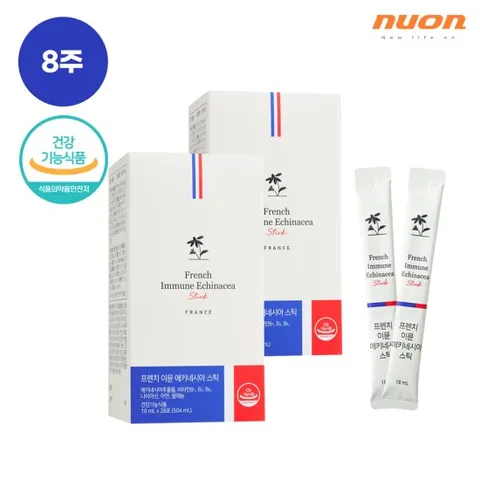 뉴온 프렌치 이뮨 면역 에키네시아 스틱 2박스 (총 56포)