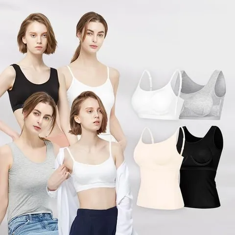 [아리아] 파격세일 브라탑모음전 4매 - S~5XL사이즈까지