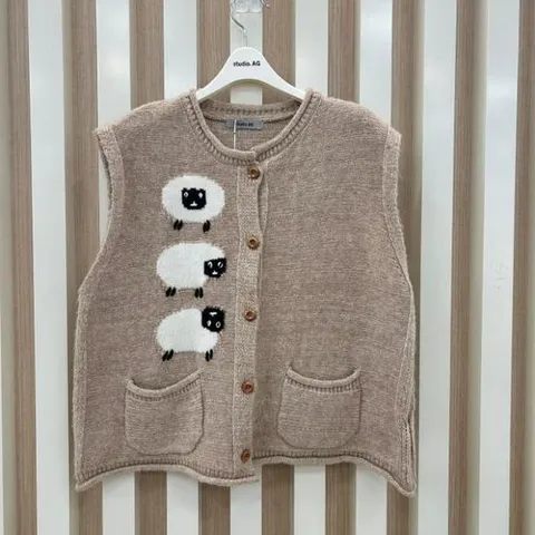 스튜디오AG HC11 양셋단추조끼 M2443VT12