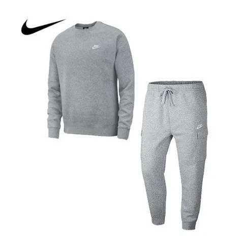 [나이키]나이키 트레이닝세트 BV 카고맨투맨세트 그레이 국내A
