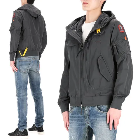 고비 스프링 PMJCKMA01 736 남성 후드 봄버 자켓