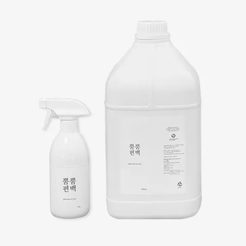 [뿜뿜편백] 3%천연편백오일 피톤치드 스프레이 (500ml스프레이 + 4L 리필)