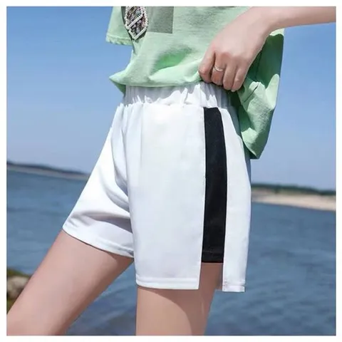 여성트레이닝바지 3컬러 1P 밴딩 반바지 운동 홈웨어