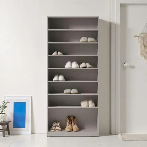 [라일리] Rly 신발장 학원 매장 8단800 오픈 신발장 식당 업체가구