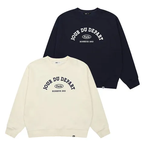 [소이] 여자 봄이월 캐주얼맨투맨티(25S0455)