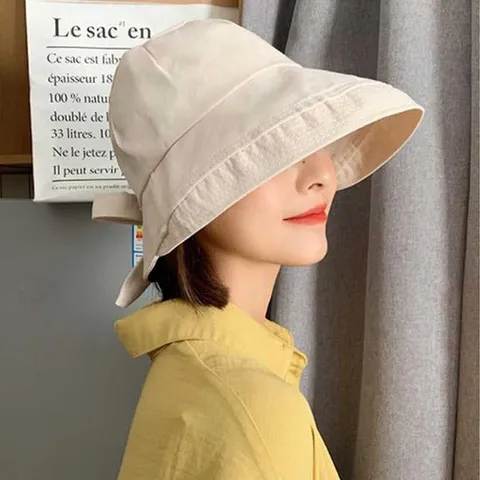 모자쇼핑몰 여자 얼굴 작아 보이는 모자 스타일 여름 여행 패션