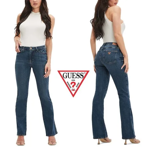 게스 GUESS 14660125 여자 Sexy 플레어 데님 청바지