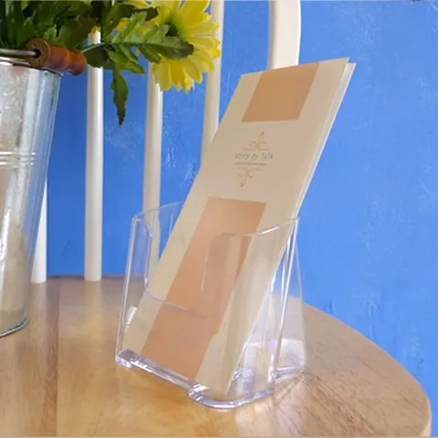 카탈로그꽂이 A6(1단) 메뉴 홍보 거치 판촉물 광고