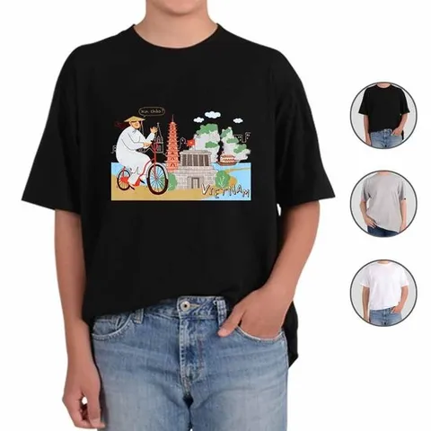 ATOGATO 여행을 떠나요 베트남 맞춤 반팔티