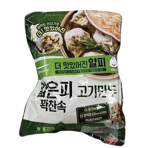 [에이알비티] 풀무원 얇은피꽉찬속고기만두 400g x 2 x 1개 27616