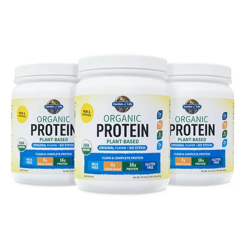 [가든오브라이프 고약사 프로틴] 유기농 프로틴 오리지널맛 480g X 3개