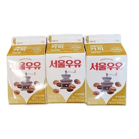 [에이알비티] 서울 커피우유 3입 (200ml x 3) x 3개 47367