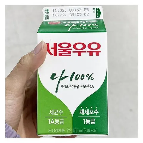 [에이알비티] 서울우유 나100_ 500ml x 3개 31500