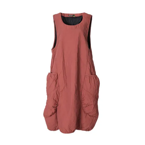 [ 롯데백화점 ][몬테밀라노]민소매 퀄팅 패딩 원피스 XK503O1572