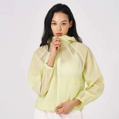 [스파이더] 여성 경량 시스루 자켓 SPKPCNJK353WNGN