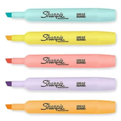 [HYIJRRTY_4B]형광펜 탱크 텔 엑센트형광펜 6종