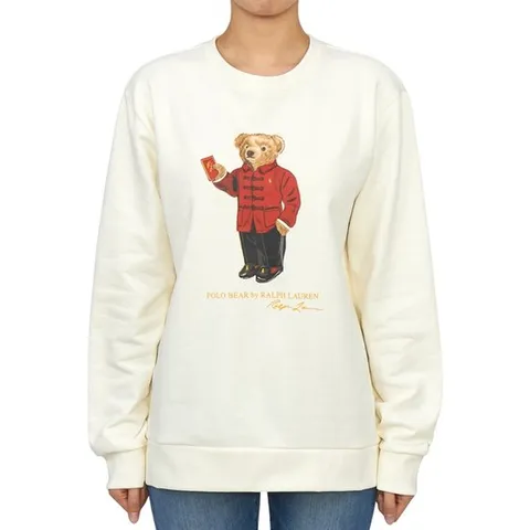 폴로랄프로렌키즈 키즈 맨투맨 323961412001 CREAM