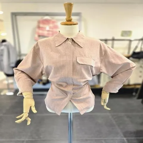 [이프네]DP2WBL04_버드단추블라우스