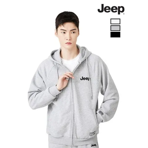 [ 롯데백화점 ][지프]남여공용 클래식 스몰로고 후드집업 (JN3TZU099)