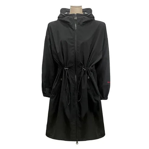 [버버리] 여성 BIRLEY 바람막이 롱 자켓/블랙/8084267