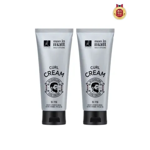 [엘라스틴]엘라스틴 맨인매트 셋앤볼륨 컬크림 150ML x 2개