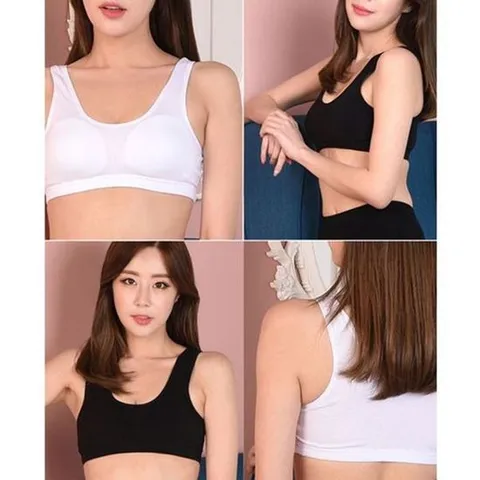 (린다)노와이어 면스판 베이직 기본 무지 스포츠 GWM