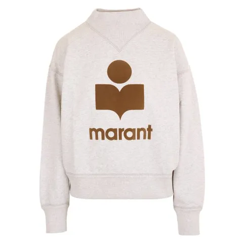 25SS SW0003FA A1M07E ECCA 이자벨마랑 MOBY 로고 맨투맨