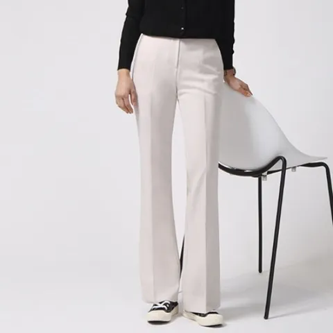 [유니제이] 링클프리 밴딩 스판 부츠컷 슬랙스