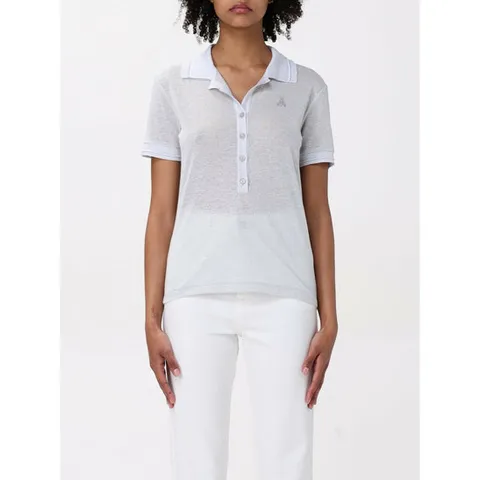 [PATRIZIA PEPE] 라프리마 여성 폴로 셔츠 스웨터 8K0279K128 W180 화이트 /6