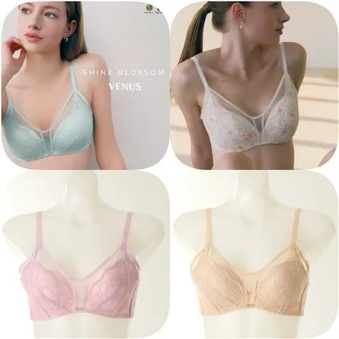 [ 현대백화점 ][비너스] 25SS광고(EF컵)샤인 블로썸브라 부유방커버빅사이즈 (VBR0995EF)