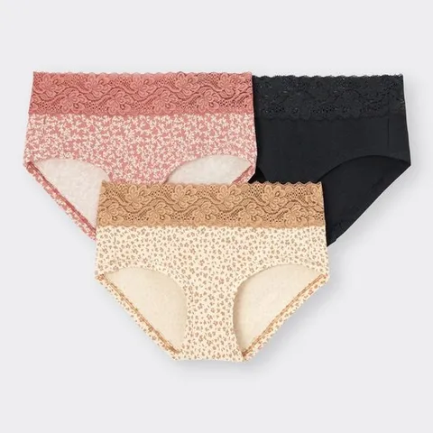 유니클로 GU 로우라이즈 쇼츠 3P