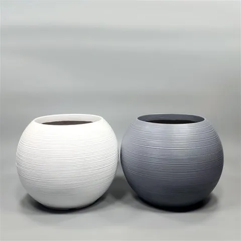 22x26 경량 마블 화분 22x26cm 루나