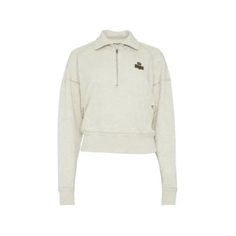 이자벨마랑 로스 하프 집업 맨투맨 에크루 여성 SW0093FA A1M07E ECKI