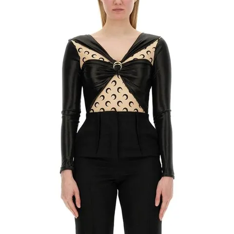 마린세르 반팔 티셔츠 WTO392 RJER0015BK99 BLACK