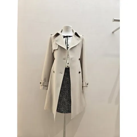 [ 롯데백화점 ]숲  (SB3BB90) 기본 중기장 트렌치코트