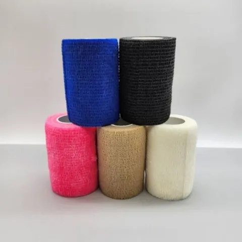 주짓수 무릎 보호대 스포츠테이프 7.5cm 검정