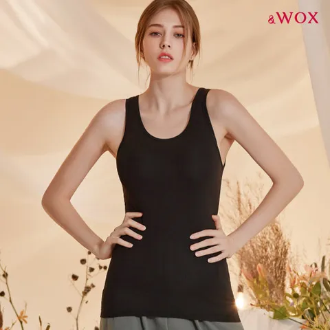 앤왁스 브라탑 배쏙티 웜히트 런닝형 1종 여성 보정속옷