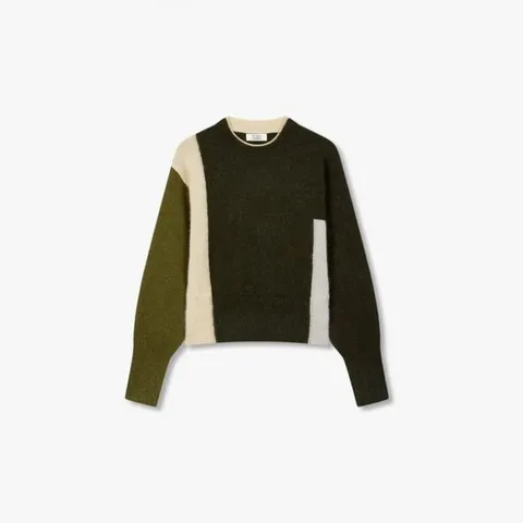 [ 롯데백화점 ][톰보이]반하이넥 컬러블럭 풀오버 (9105152104)